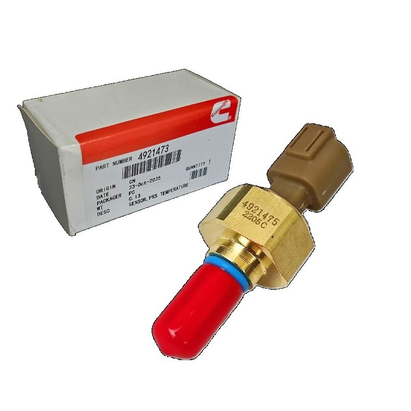 Sensor de Presión y Temperatura de Aceite Cummins 4921475