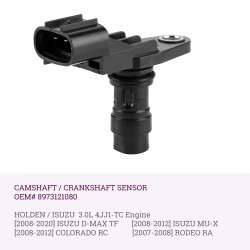 Sensor de Posición Cigüeñal / Árbol de Levas Isuzu 8973121080