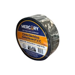 Cinta Eléctrica Aislante Mercury Negra 5m
