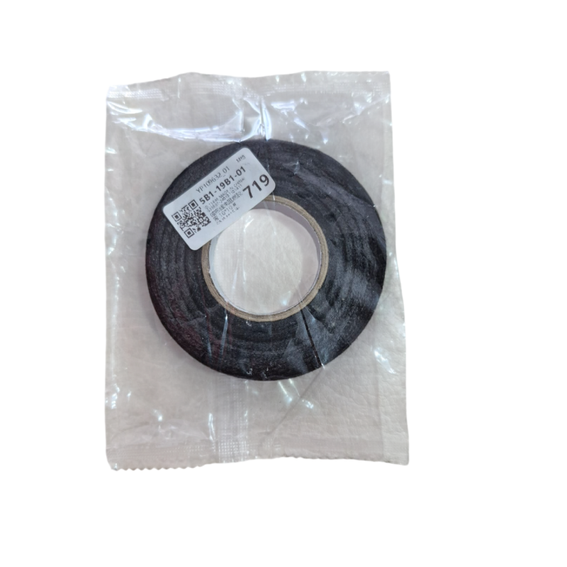 Cinta Textil Negra para Arnés Eléctrico Automotriz de Alta Resistencia